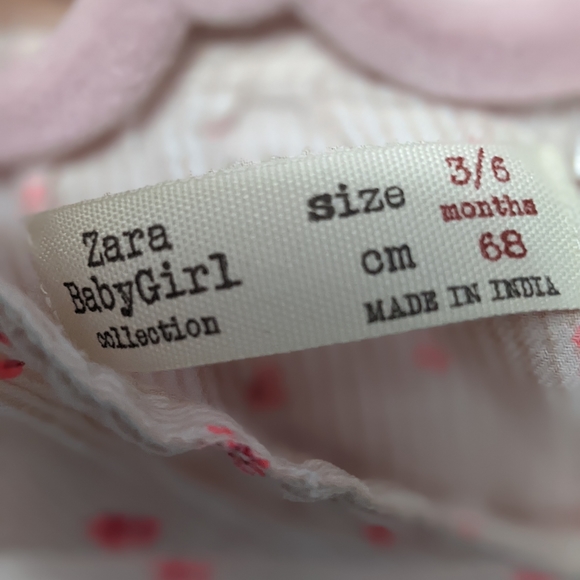 ✨2/$12✨ Zara Baby Girl Floral Blouse - Picture 6 of 9